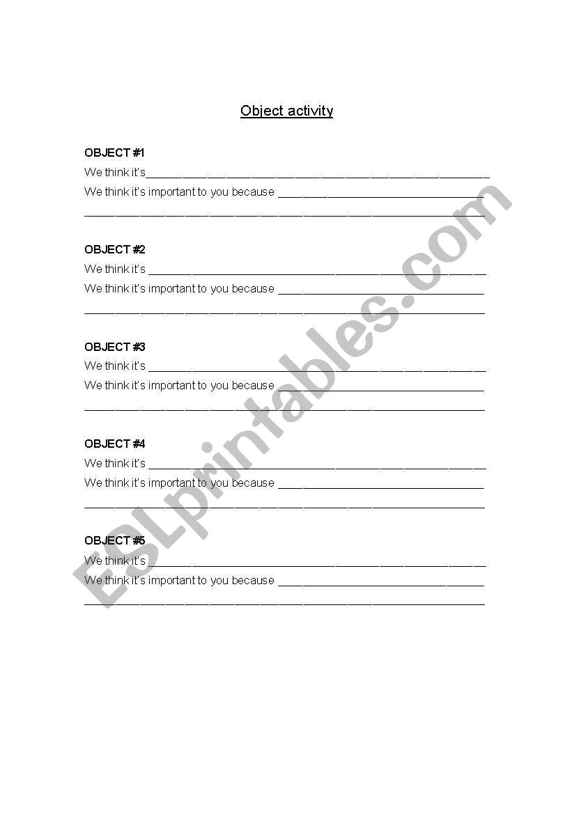 Getting to know the teacher worksheet