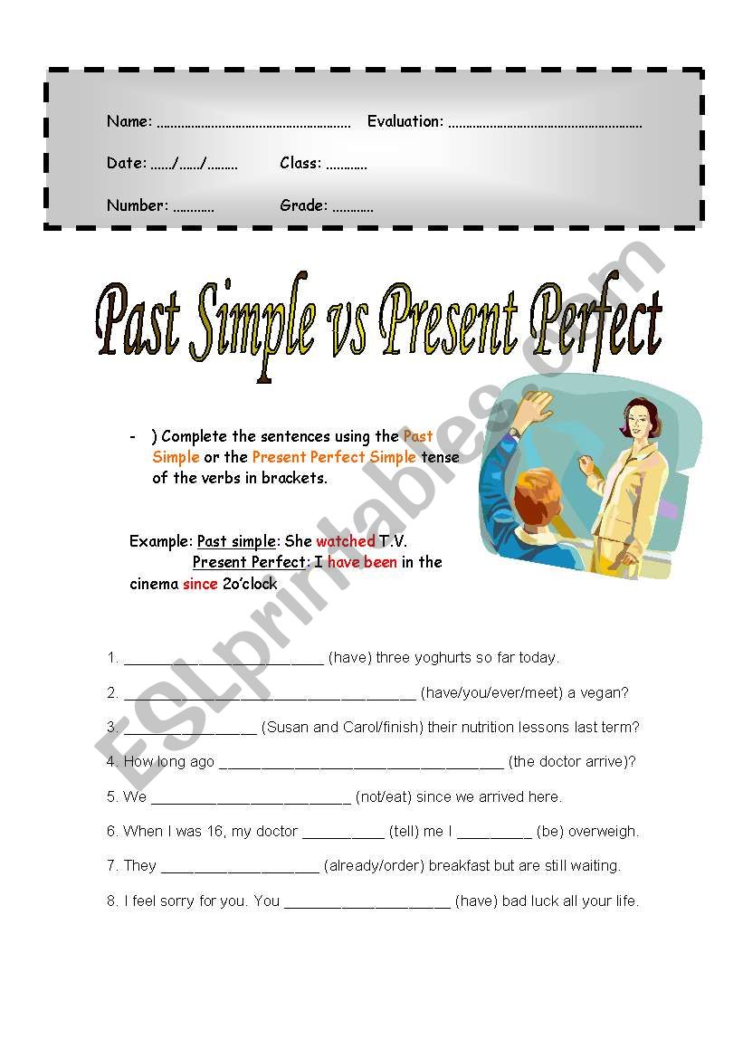 Past Simple vs Present Perfect