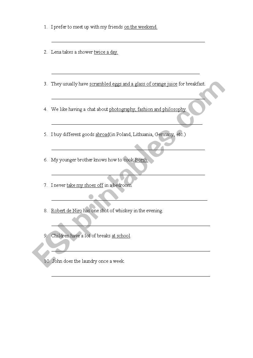 Present Simple, Continuous, usage of delexical verbs