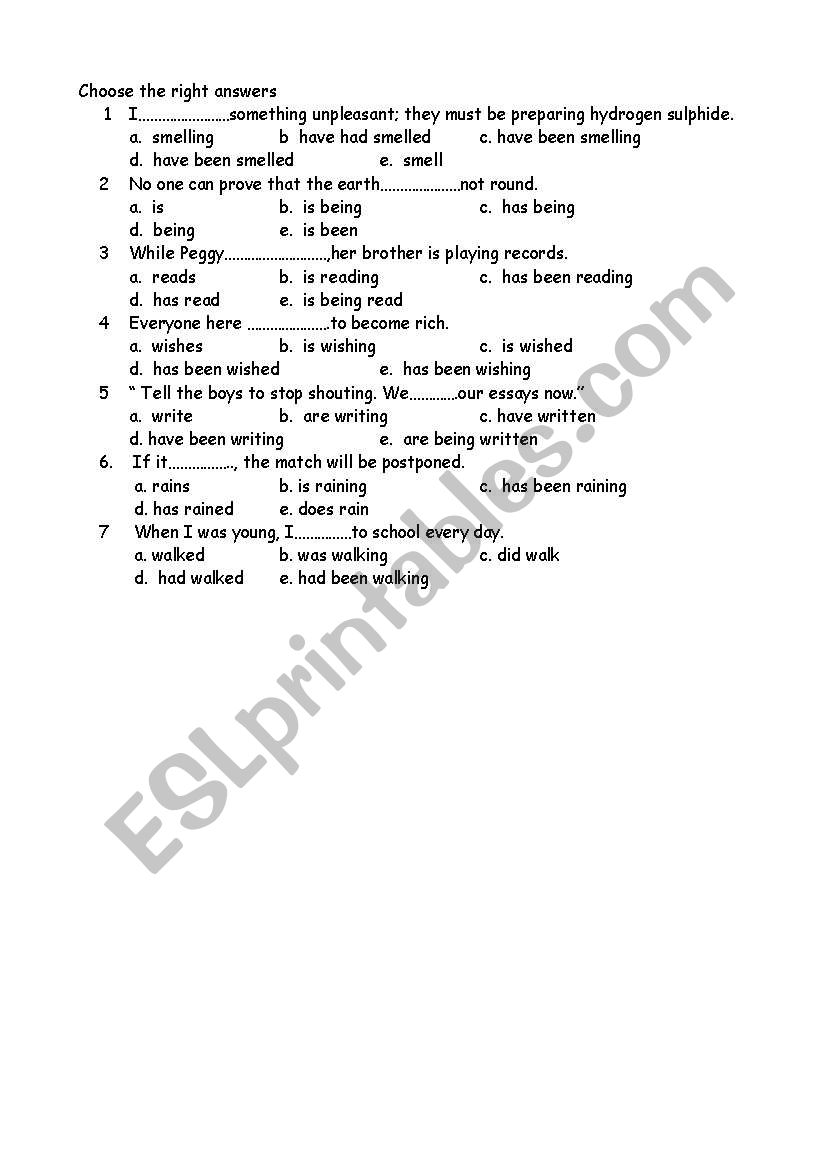 True or False worksheet