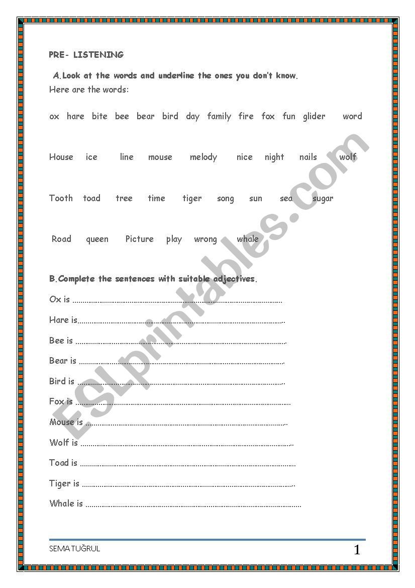 lenka - everything at once worksheet