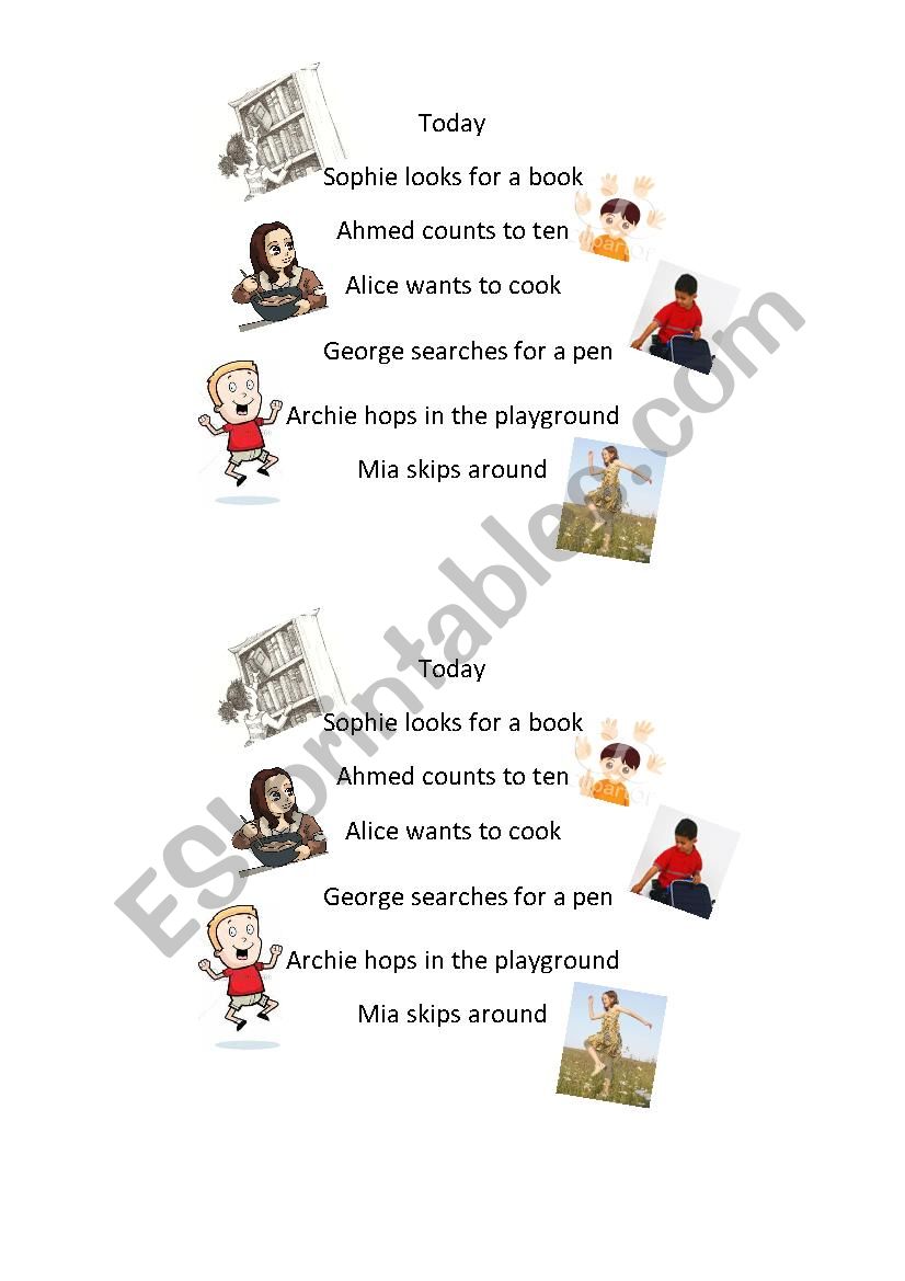 Free Poem worksheet