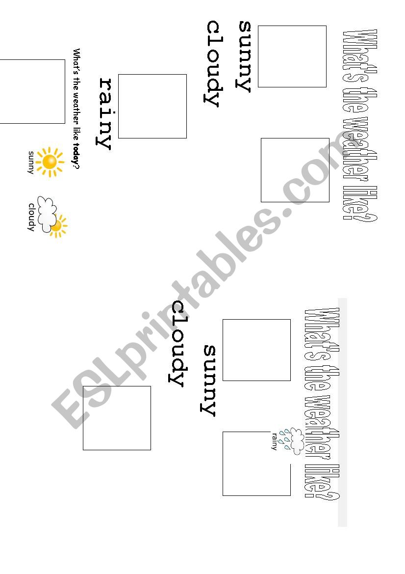 weather worksheet