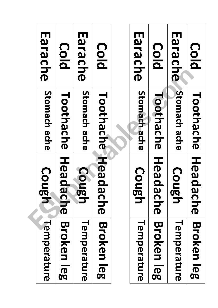 health worksheet