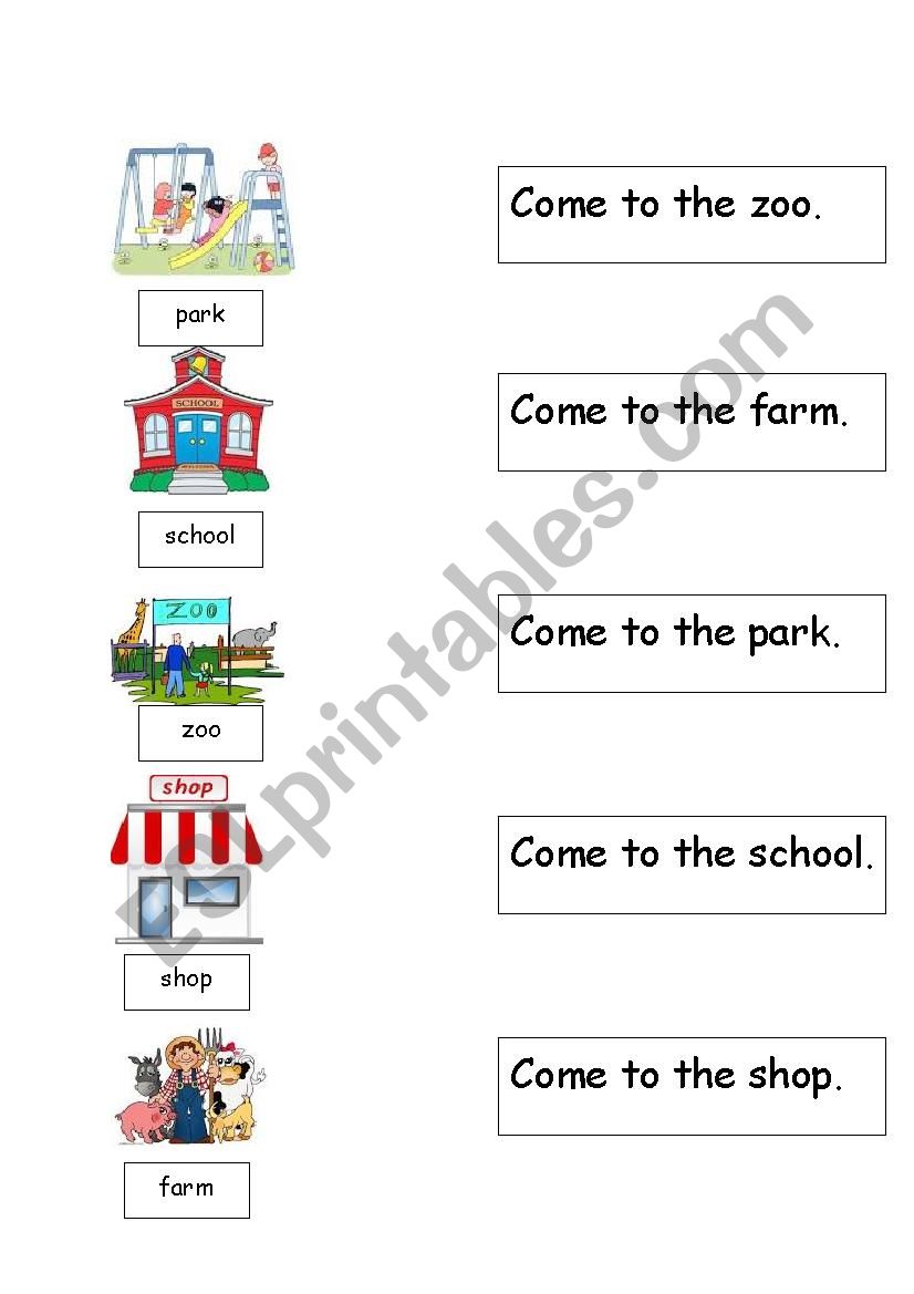 high frequency words - come worksheet