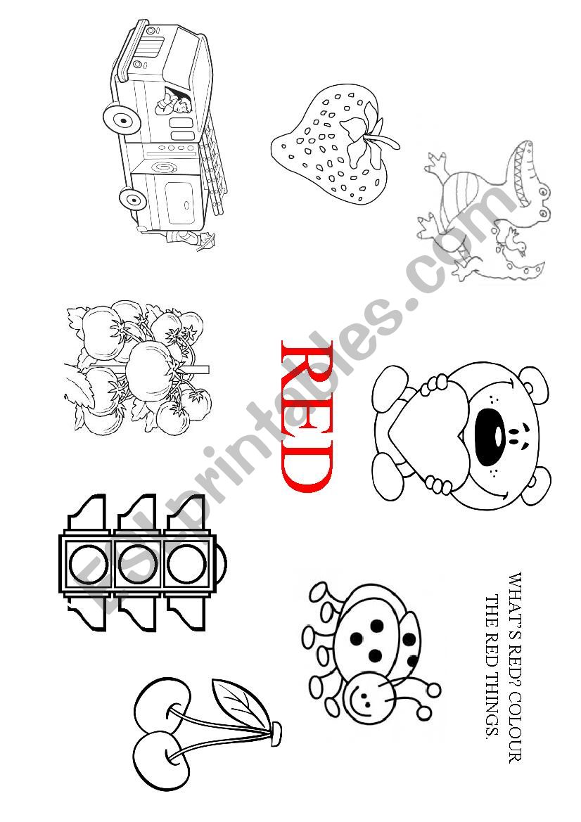 RED worksheet