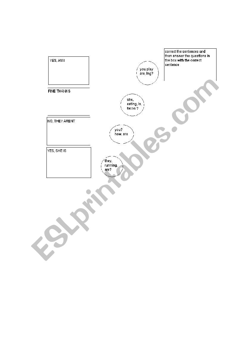questions with tobe  worksheet