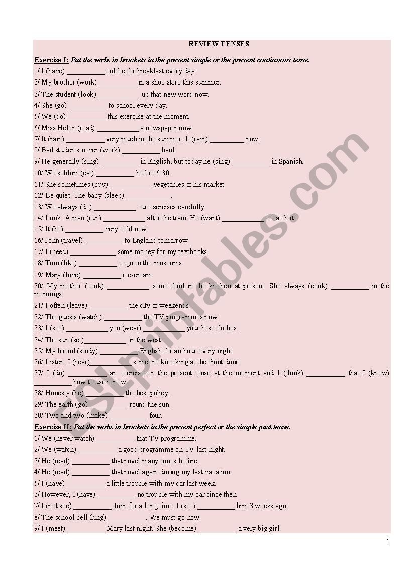 English Grammar Worksheets Grade 1 English Grammar Worksheets For Grade 