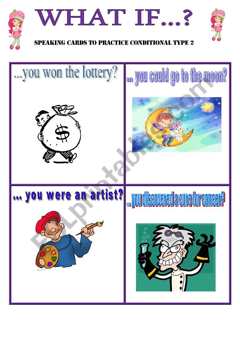 WHAT IF ...? worksheet