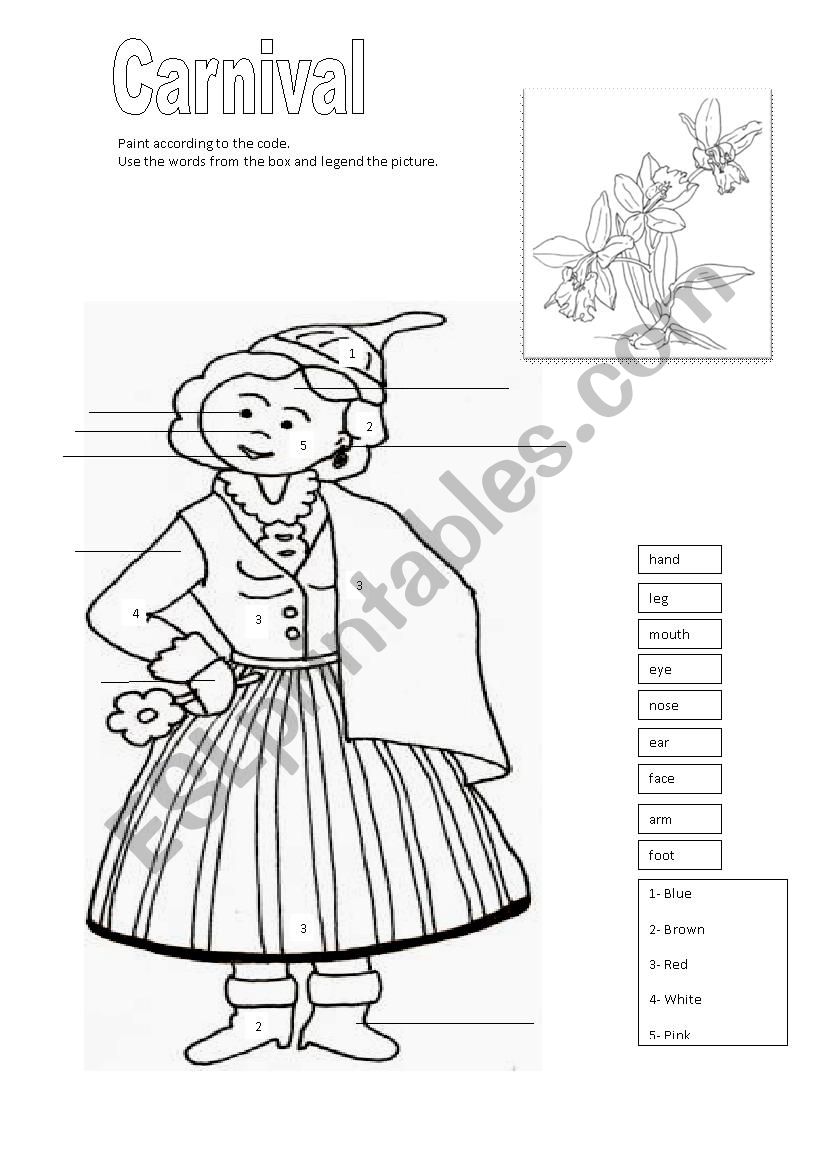 Madeira  worksheet