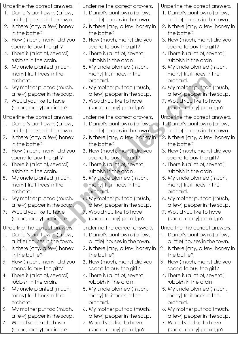 Countable and uncountable nouns