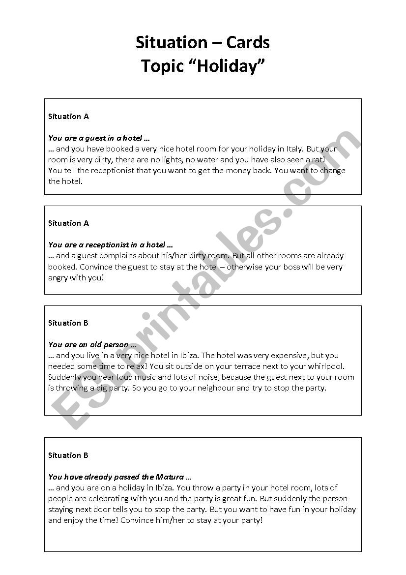 Situation Cards_Holiday_Conversation