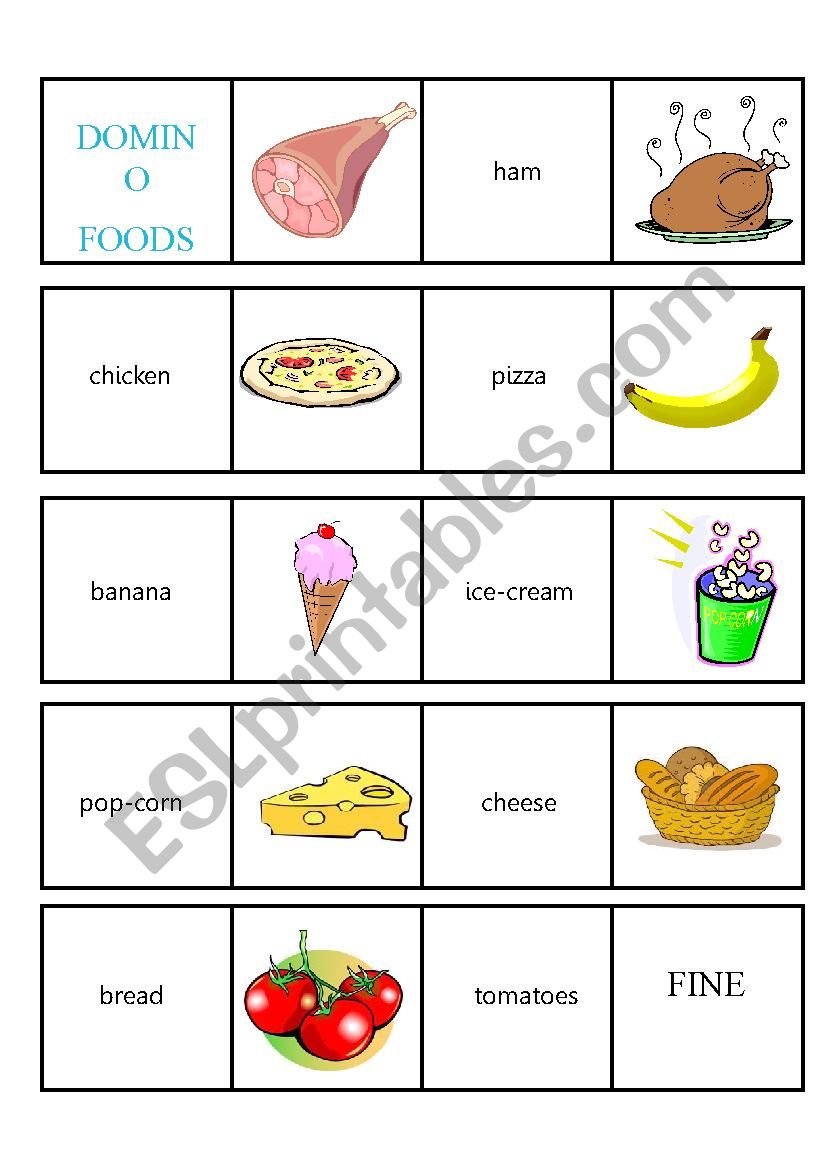 Domino Foods worksheet