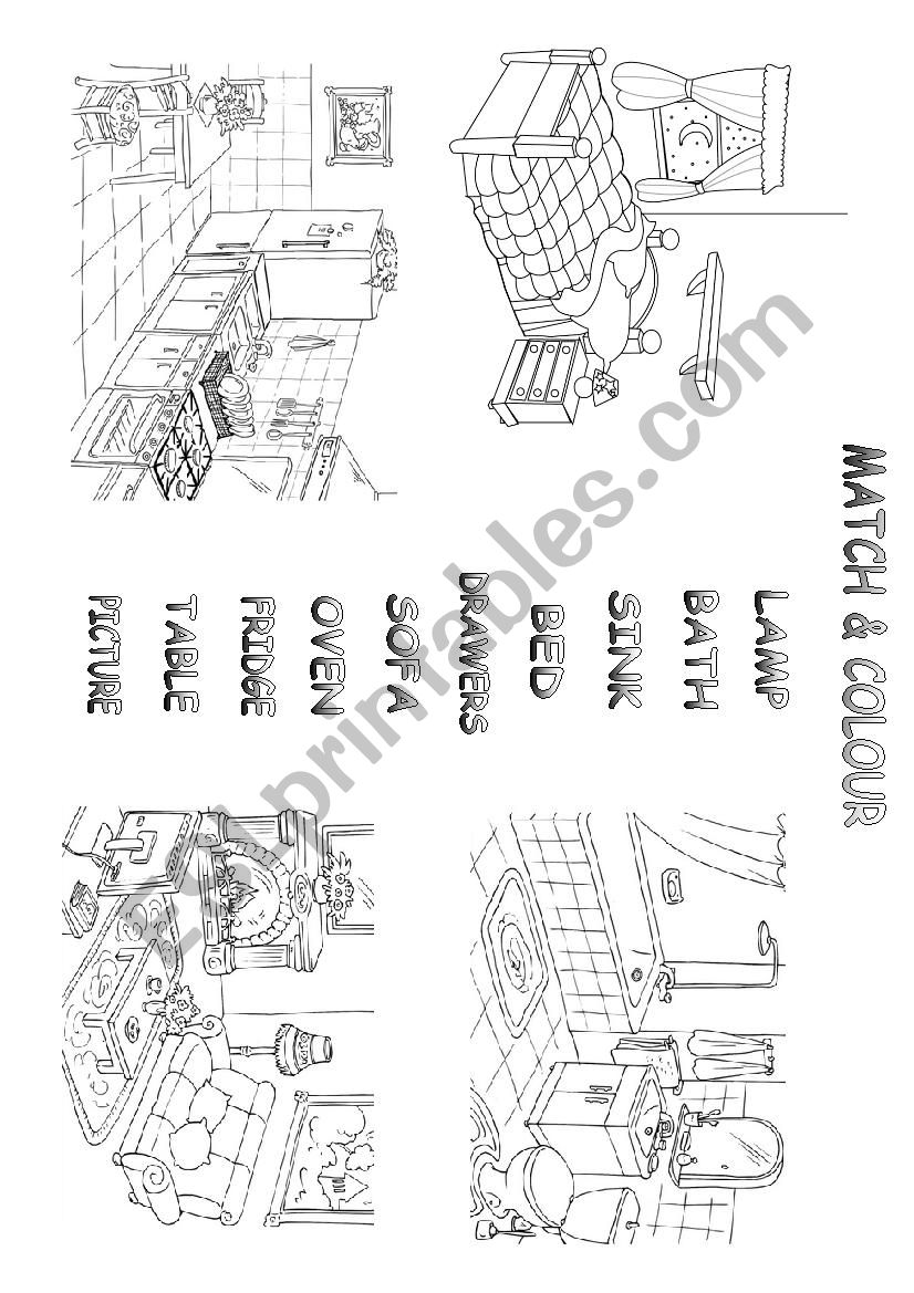 Furniture test worksheet