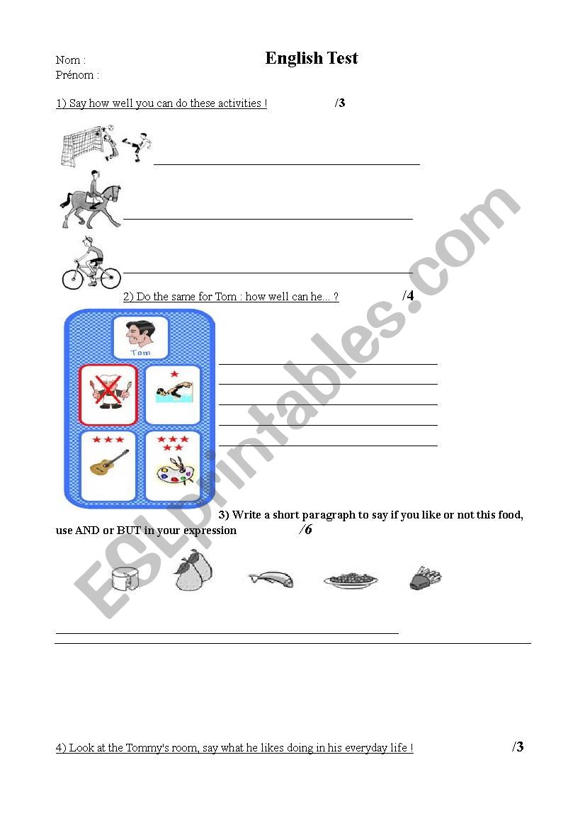 Likes And Dislikes Worksheet Esl Worksheet By Cedricc