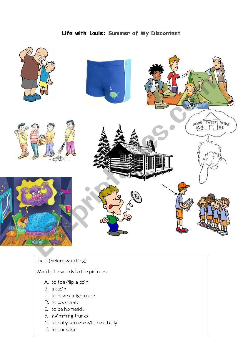 Life with Louie, Season 2 Episode 2 Summer of my discontent