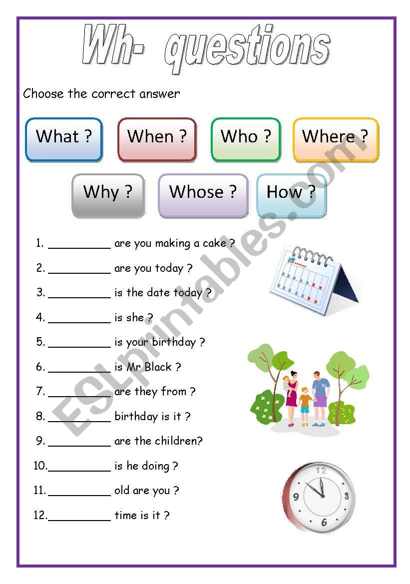 wh questions english for beginners esl worksheet by lucak f