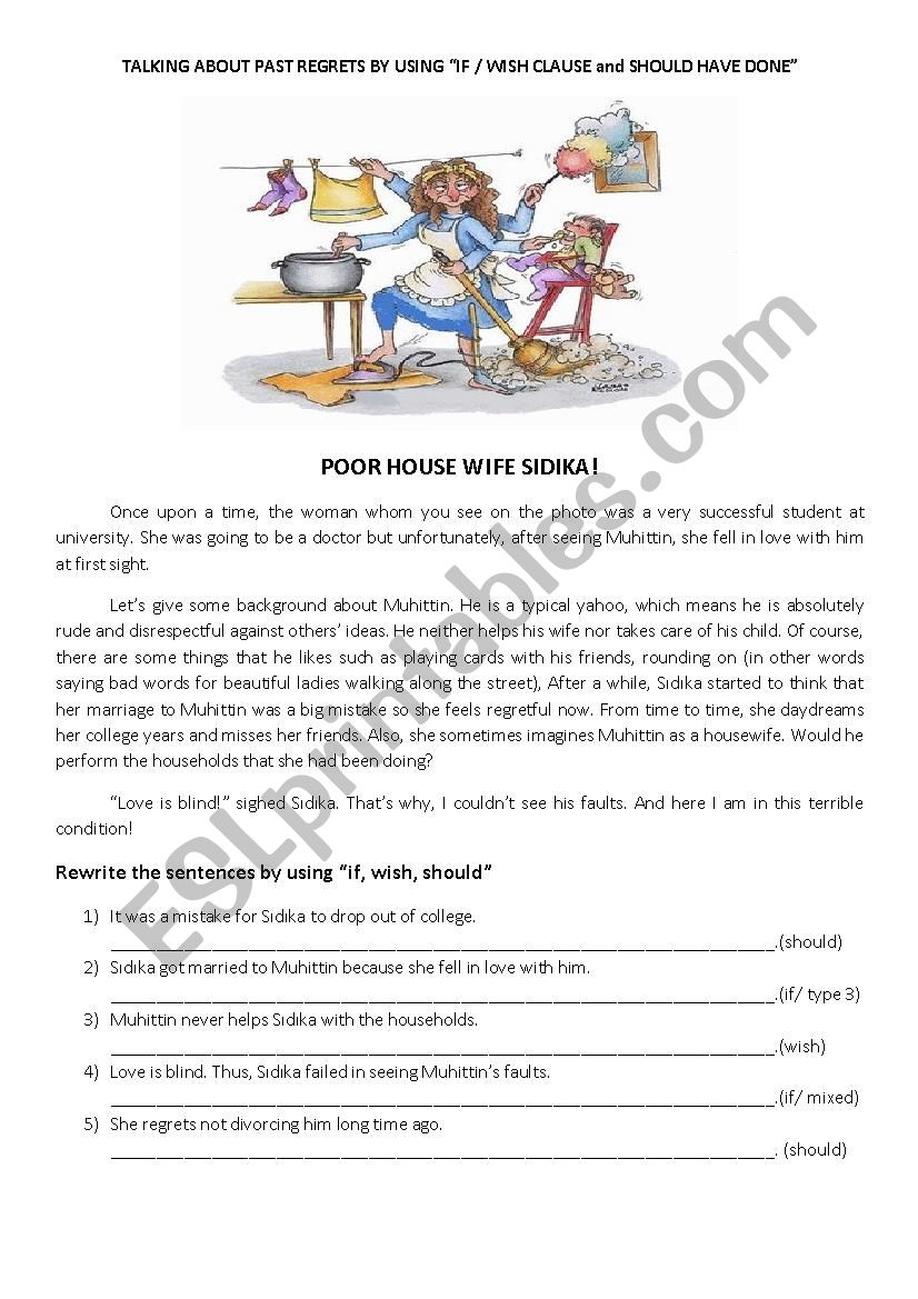 Mistakes & Regrets Worksheet 