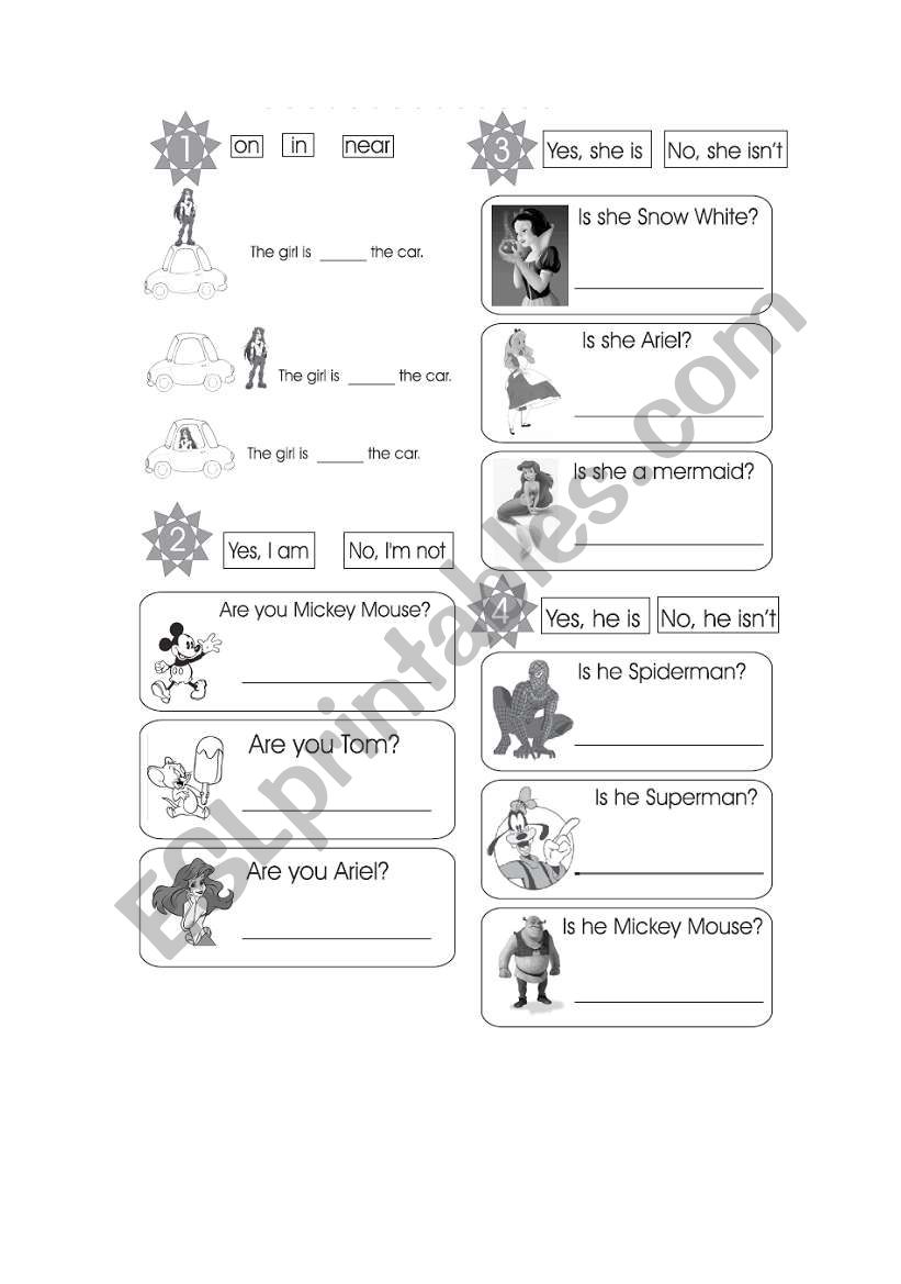 grammar test worksheet