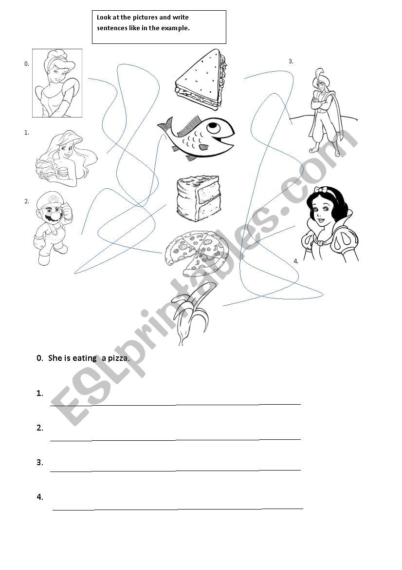 food worksheet