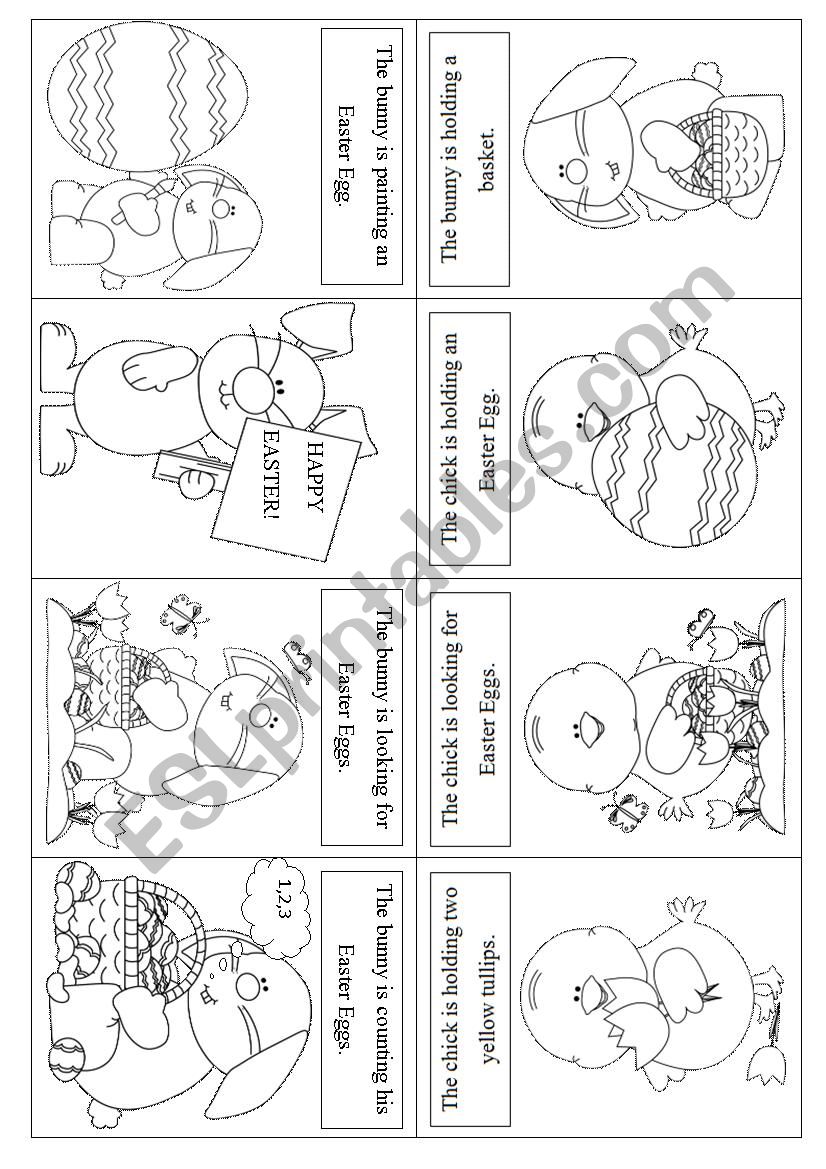 Happy Easter Booklet worksheet