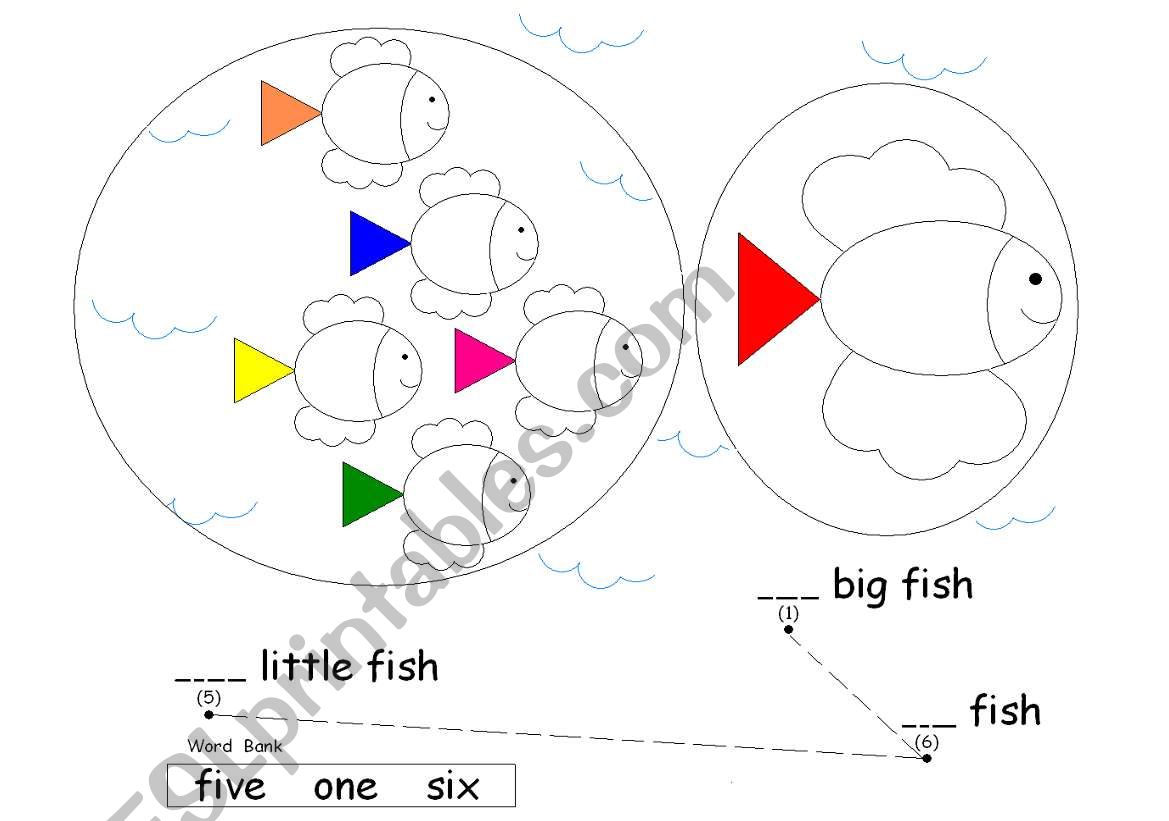 Counting Fish worksheet