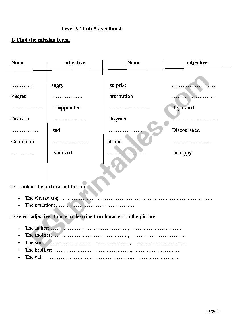 http://www.eslprintables.com worksheet