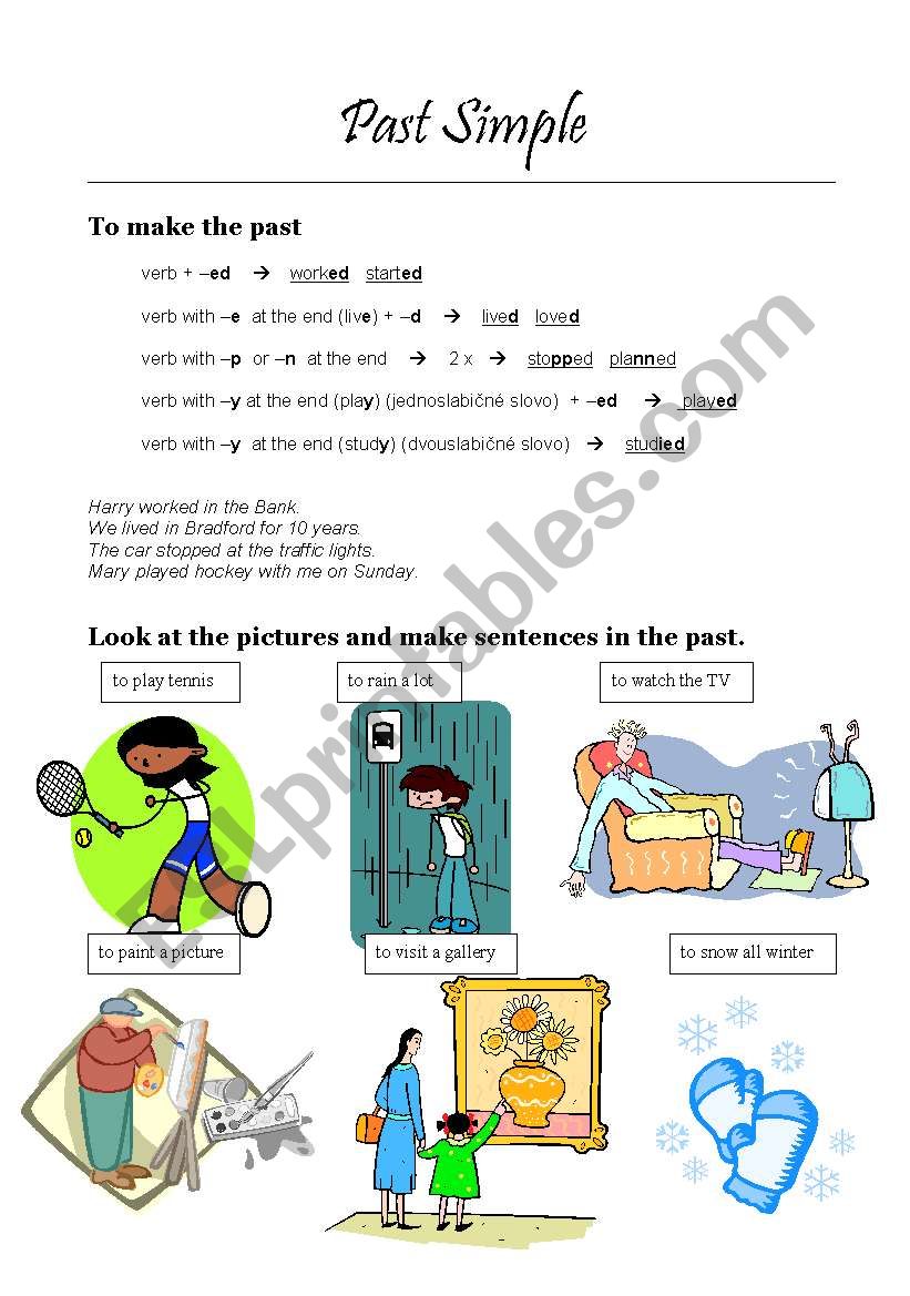 Past Simple  worksheet