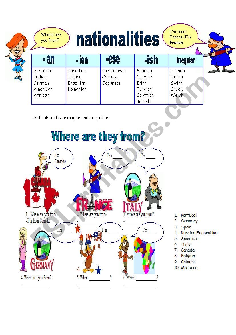 nationality-esl-worksheet-by-ingl-sforever