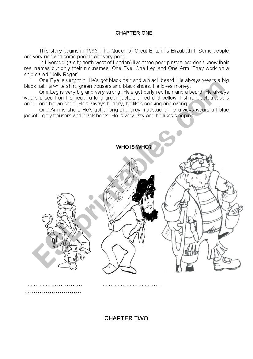 The Pirates worksheet