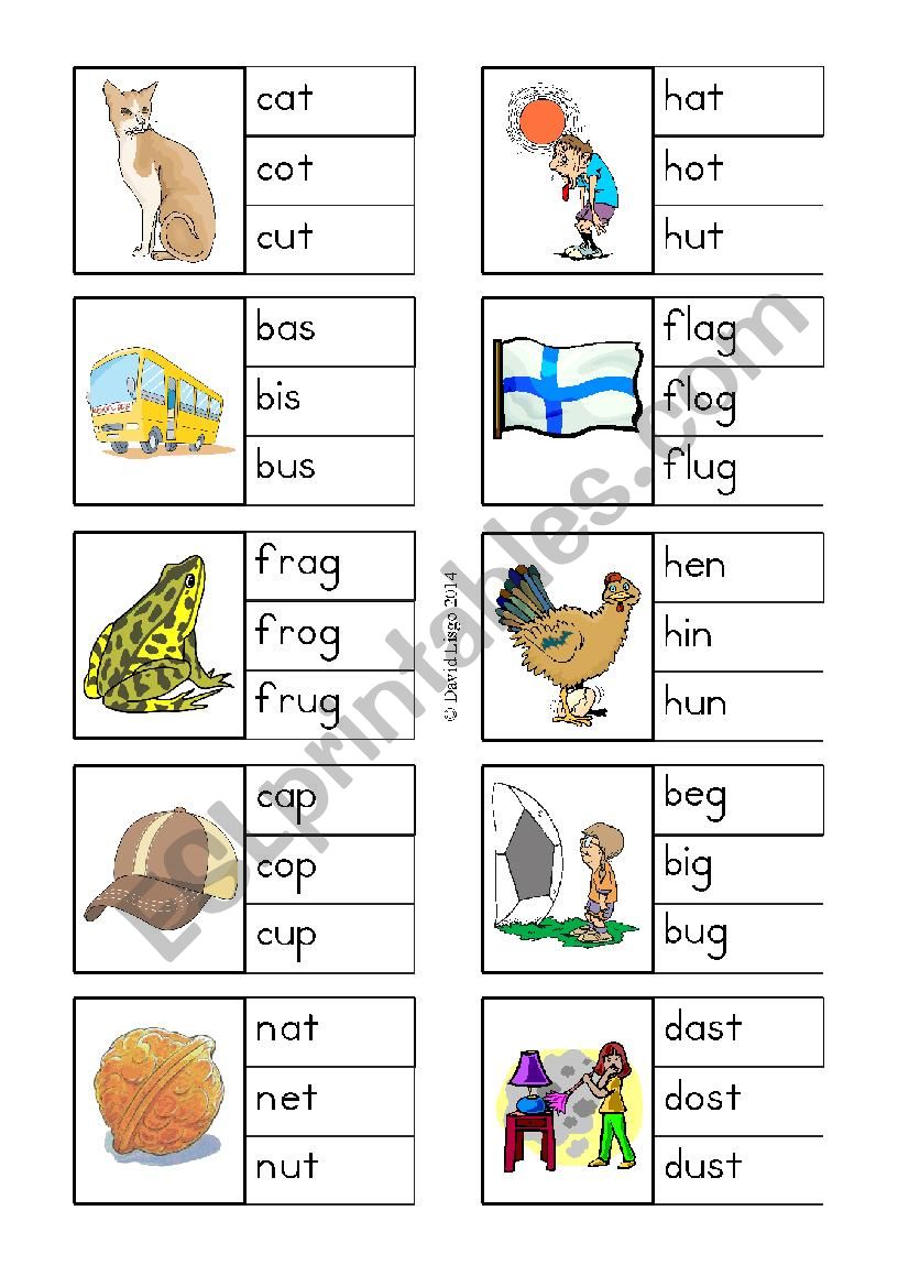 Clipit Cards 21-40 of 60 worksheet