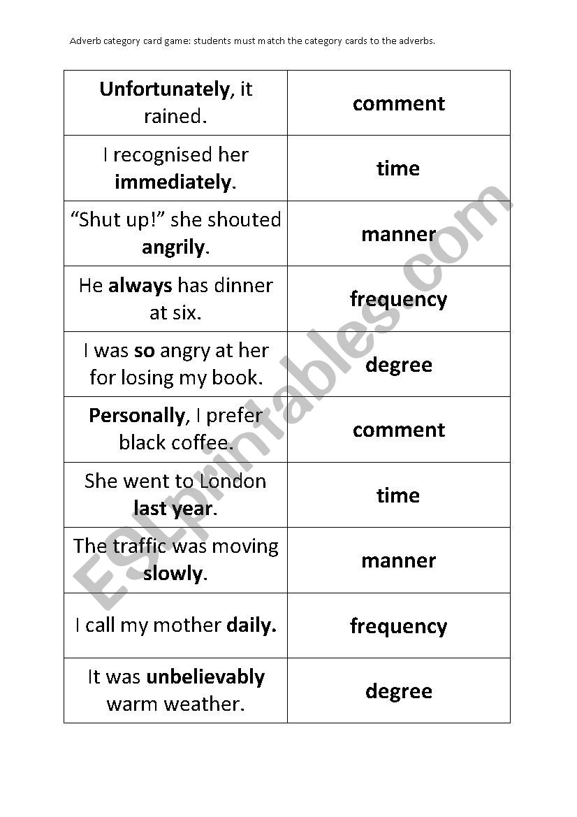 adverb-categories-card-game-esl-worksheet-by-skooo