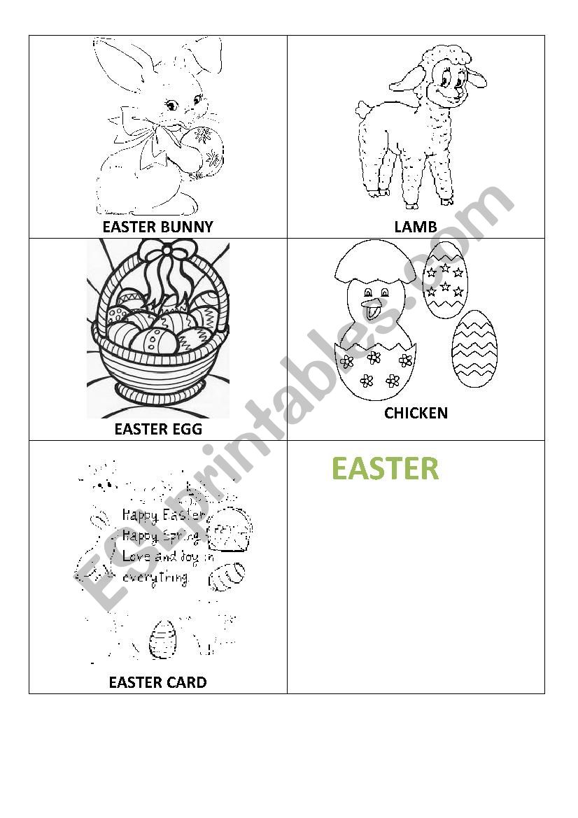 Easter worksheet