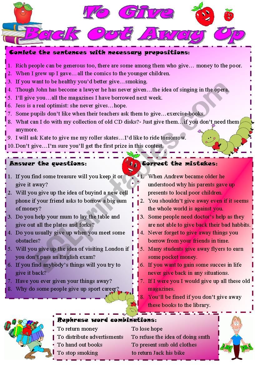 phrasal-verb-to-give-esl-worksheet-by-jukavi