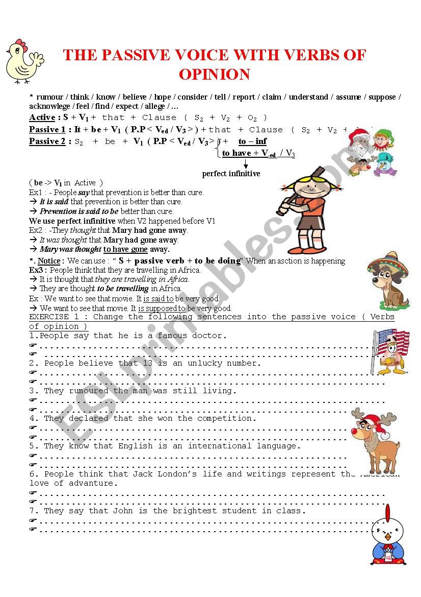 Gammar worksheet