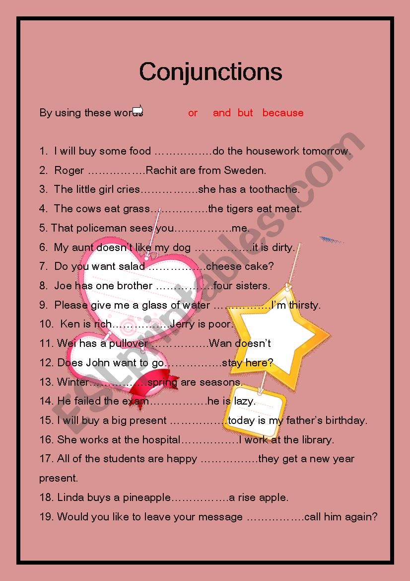 conjunction-esl-worksheet-by-elina57