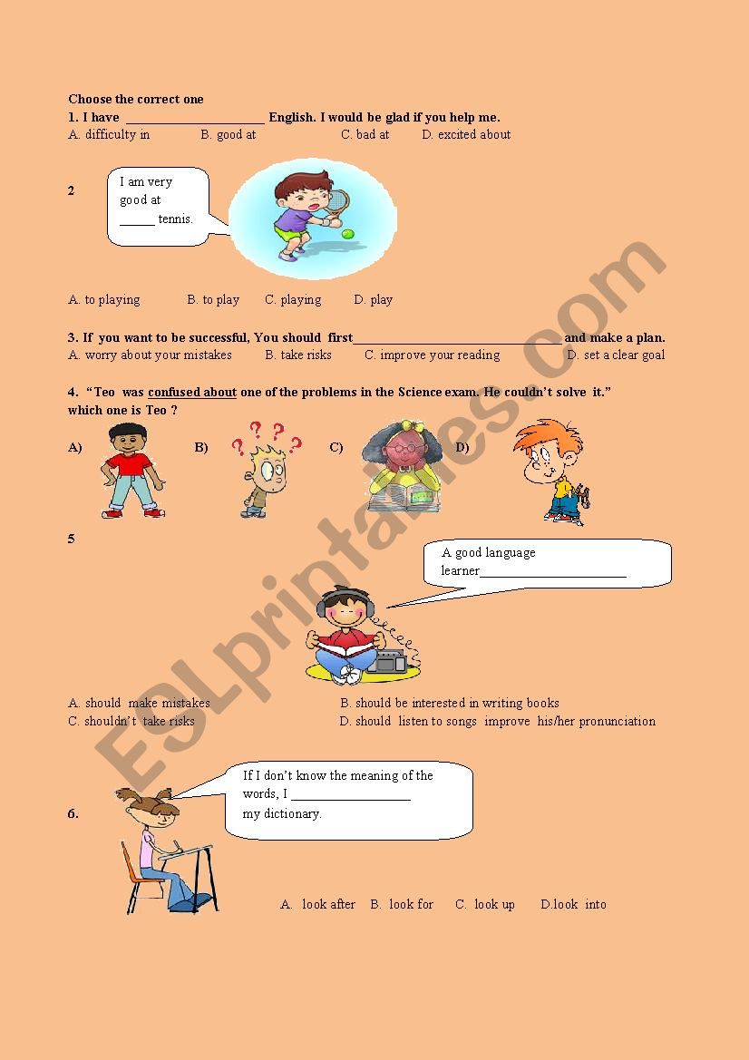 A TEST  FOR PRE-INTERMEDIATE LEARNERS-TEOG PRACTICE 