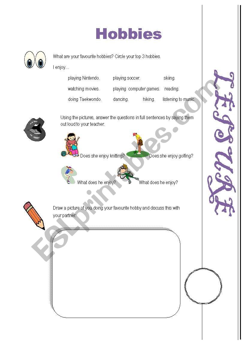 Conversation Book: Leisure-Hobbies