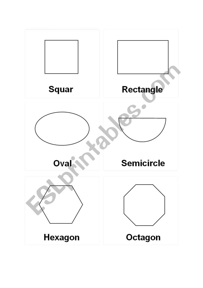 shape worksheet