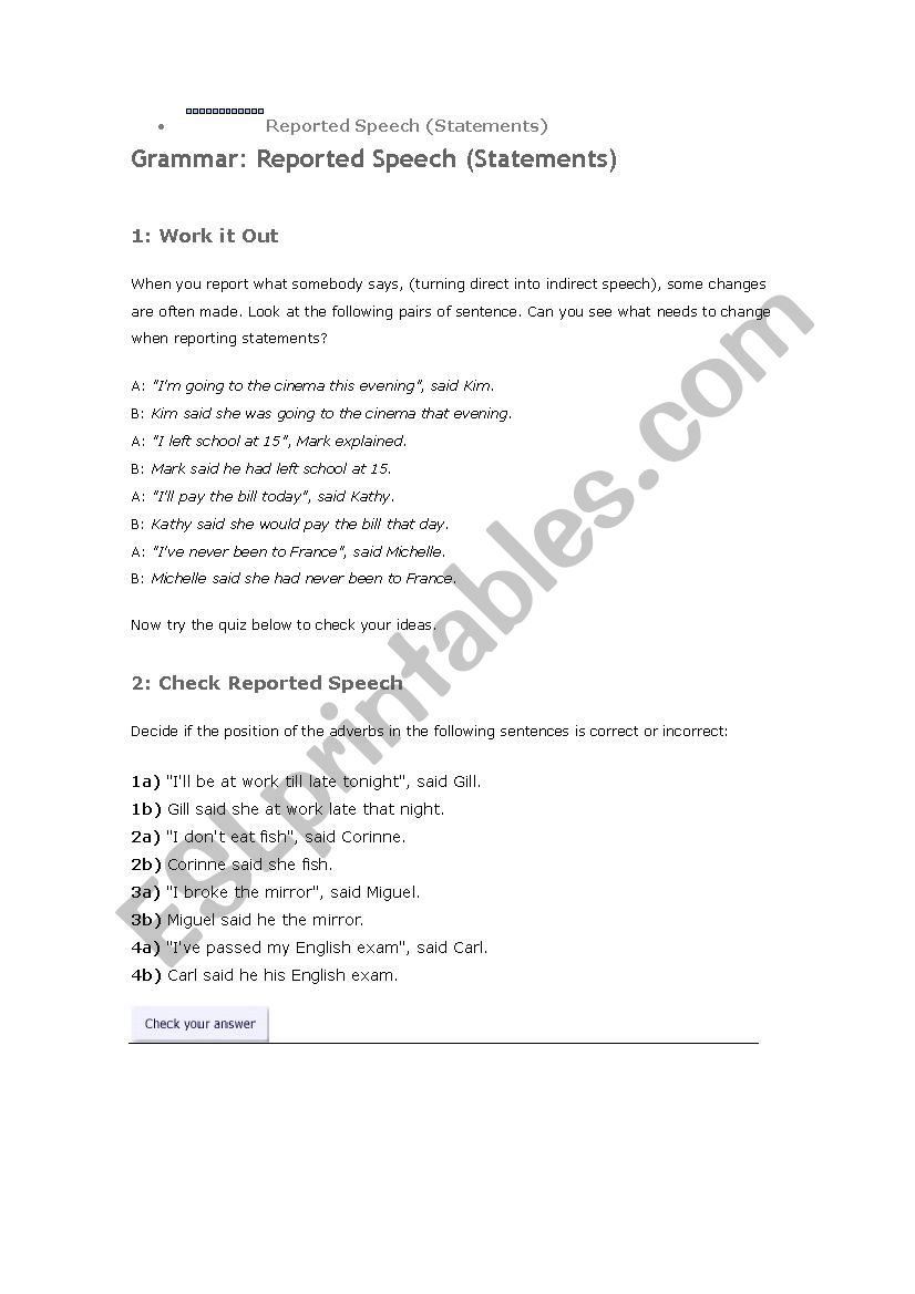 Pet exercises worksheet