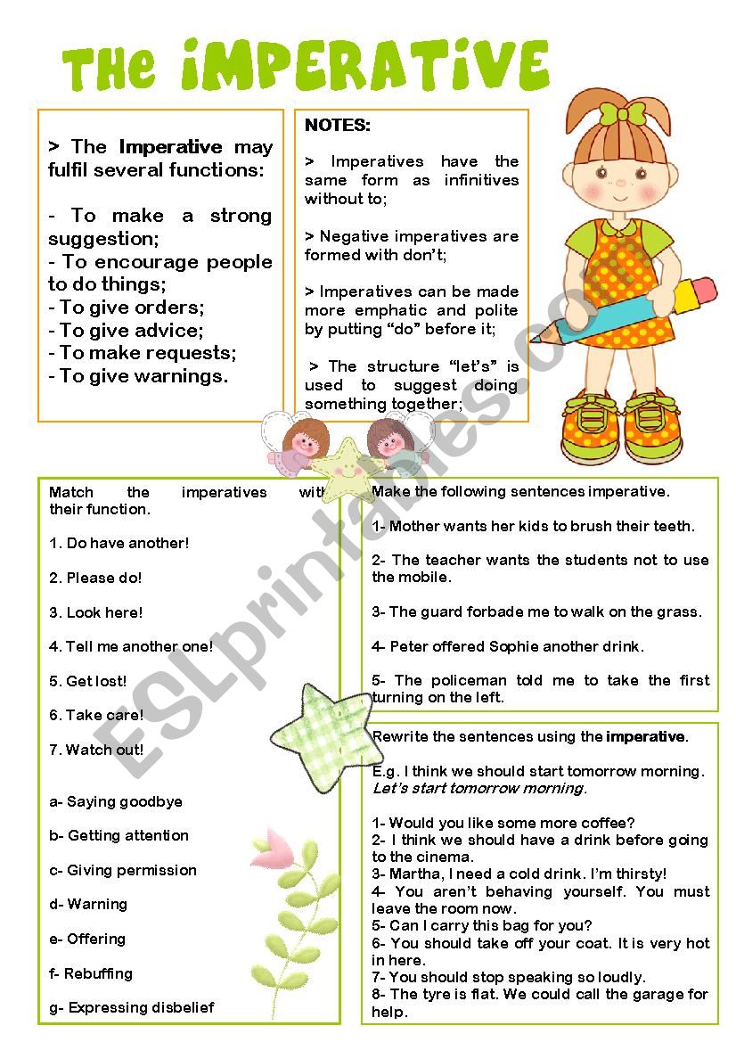 the-imperative-exercise-2-worksheet-english-grammar