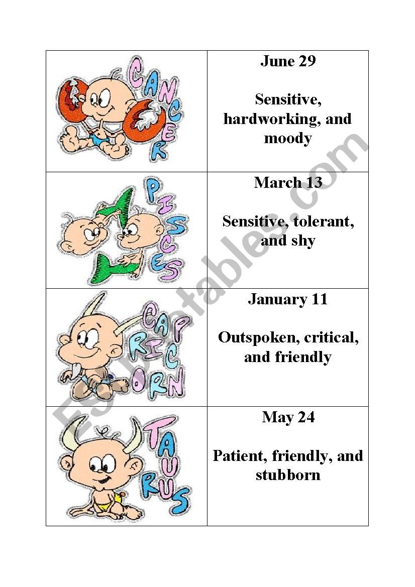 Zodiac Sign dating kamper