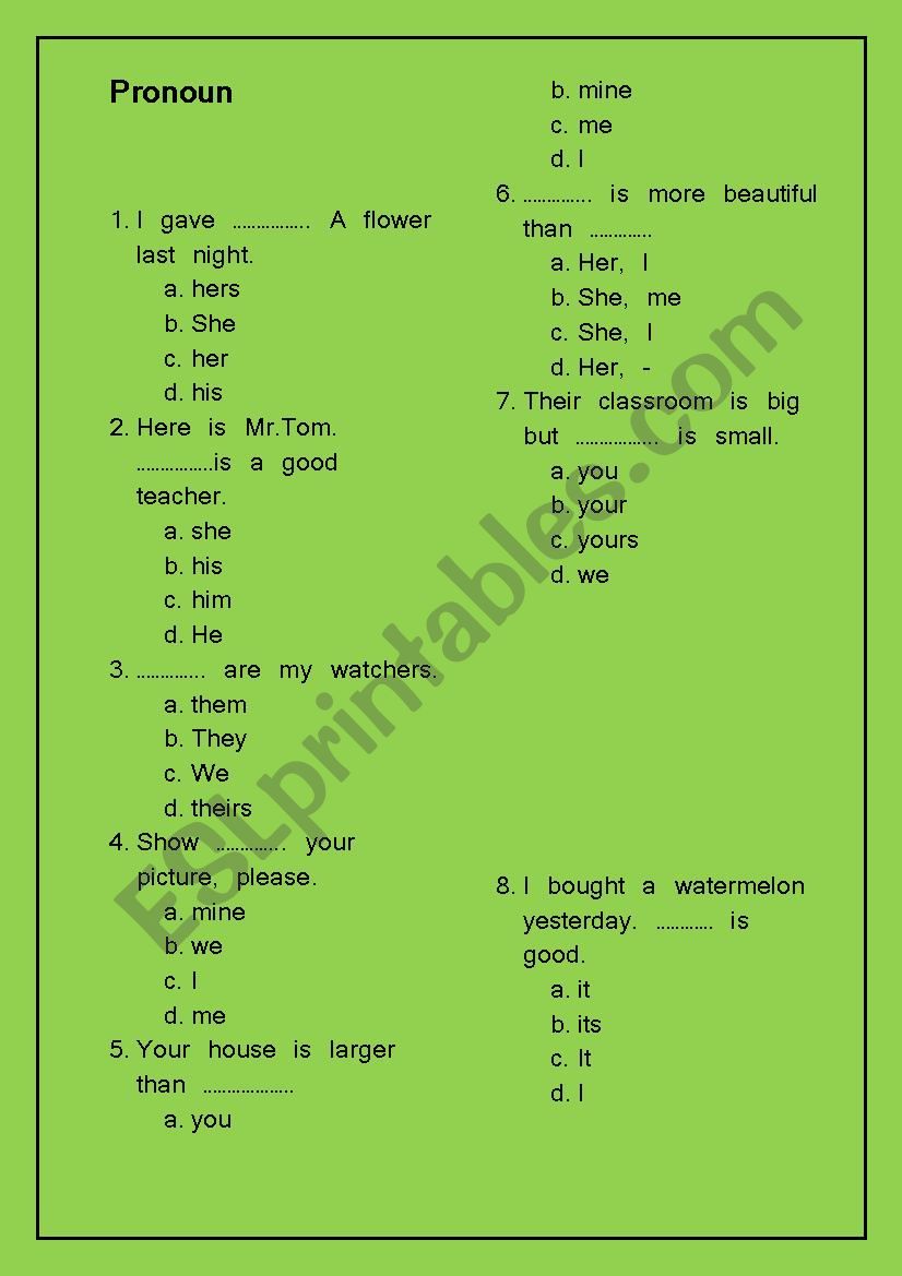 pronouns-esl-worksheet-by-carolina-casiello