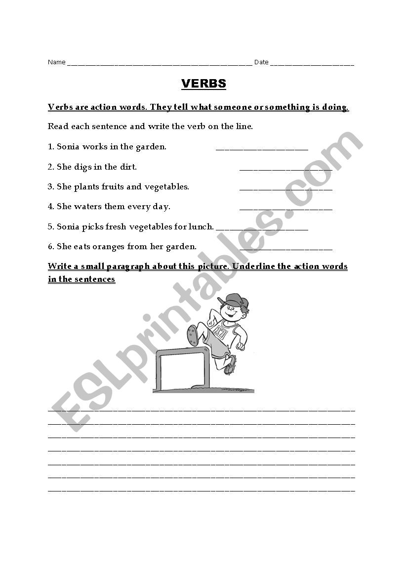 present tense worksheet