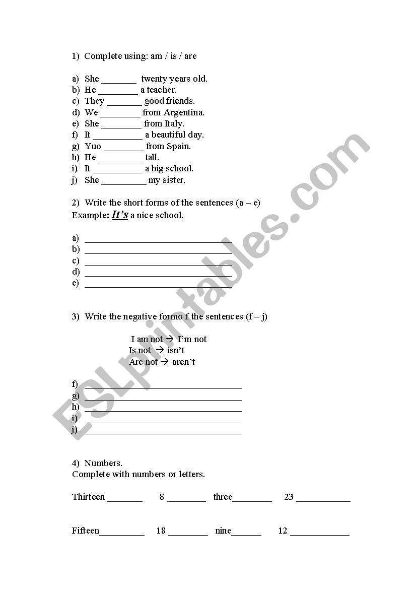 verb-to-be-numbers-nationalities-esl-worksheet-by-florbrizuela