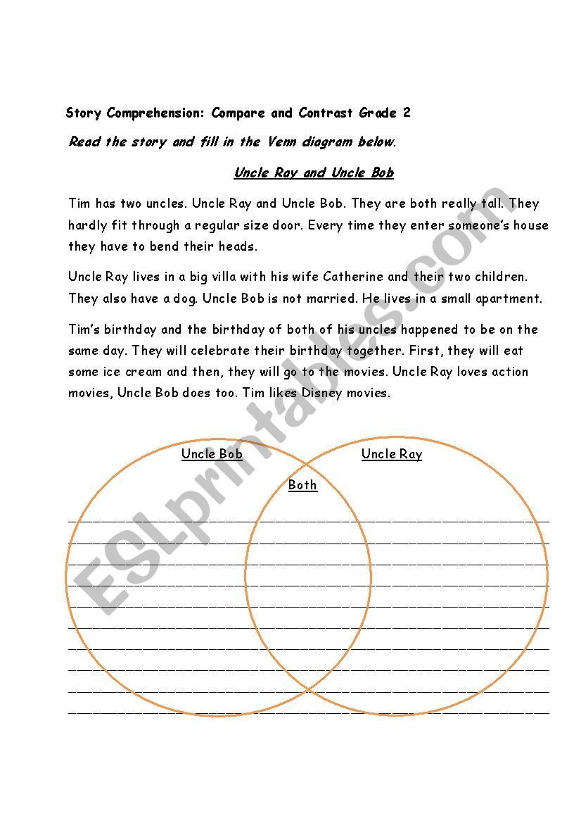 compare-and-contrast-venn-diagram-grade-2-esl-worksheet-by-nad86
