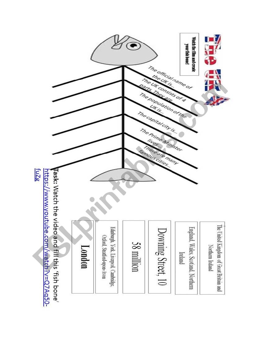 Great Britain worksheet