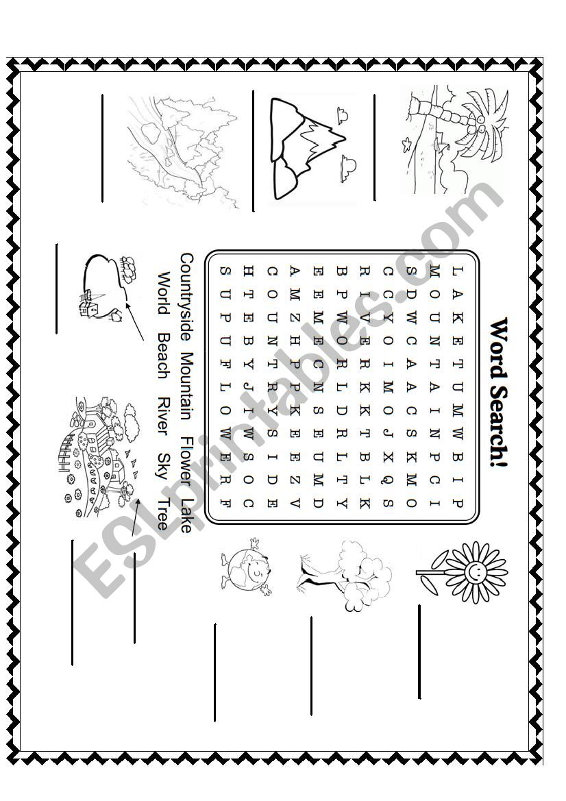 Countryside worksheet