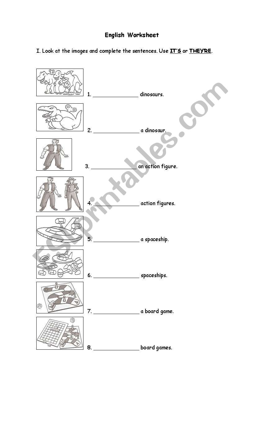 plurals worksheet