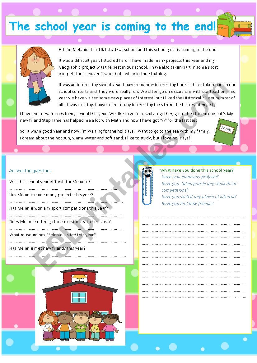 Present Perfect worksheet